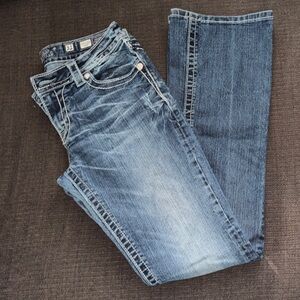 Miss Me Women's Blue Boot Cut Jeans